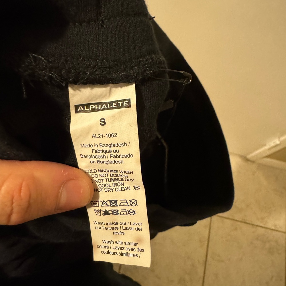 Alphalete Black Sweat Shorts